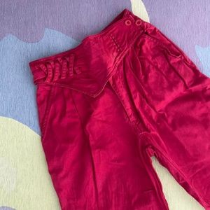 Jordache vintage bright pink high waisted jeans